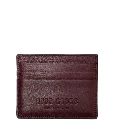 HYER GOODS ITALIAN LEATHER CERTO CARD WALLET