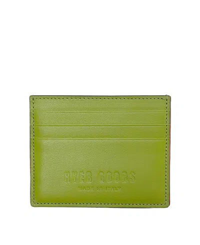 HYER GOODS ITALIAN LEATHER CERTO CARD WALLET