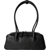 Hyer Goods La Strada Leather East West Bag In Black