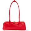 Hyer Goods La Strada Leather East West Bag In Red