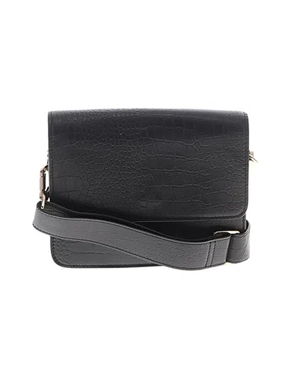 Pre-owned Hyer Goods Leather Crossbody Bag In Black