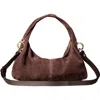 Hyer Goods Leather Mini Everday Shoulder Bag In Brown