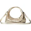 Hyer Goods Leather Mini Everday Shoulder Bag In Gold