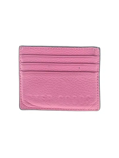 Pre-owned Hyer Goods Leather Wallet In Pink