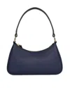 Hyer Goods Luxe Mini Shoulder Bag In Navy Blue