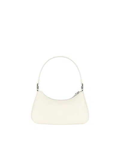 Hyer Goods Luxe Mini Shoulder Bag In White