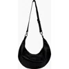 Hyer Goods Small Leather Convertible Hobo Crescent Ring Bag In Multi