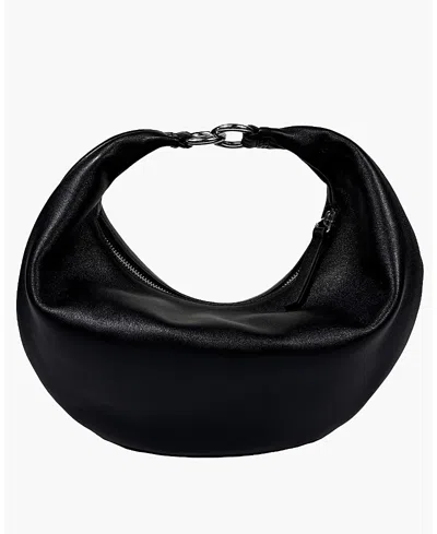 Hyer Goods The Piccola Ring Bag In Black/silver