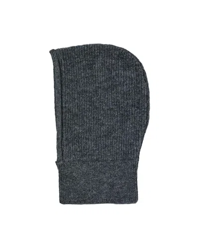 Hyer Goods Upcycled Alpaca Wool Balaclava In Black