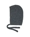 Hyer Goods Upcycled Alpaca Wool Small Tie Balaclava In Gray