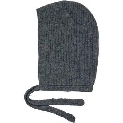 Hyer Goods Upcycled Alpaca Wool Tie Balabonnet In Gray