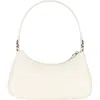 Hyer Goods Upcycled Leather Mini Shoulder Bag In White