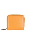 Hyer Goods Zip Wallet In Neon Orange