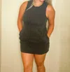 Hyfve All The Time Tank Dress In Charcoal