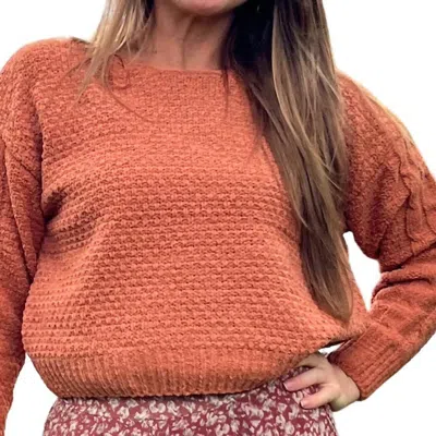 Hyfve Be With You Shortly Sweater In Orange