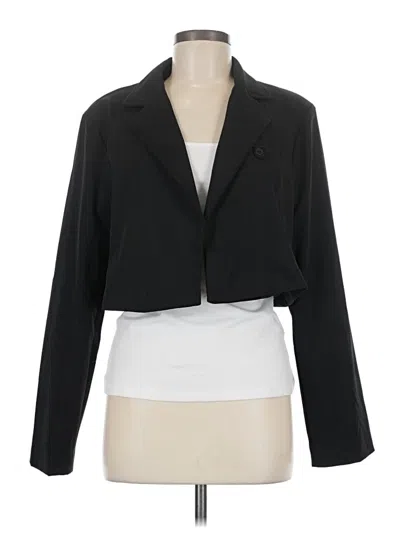 Pre-owned Hyfve Blazer Jacket In Black