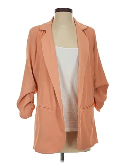 Pre-owned Hyfve Blazer Jacket In Orange