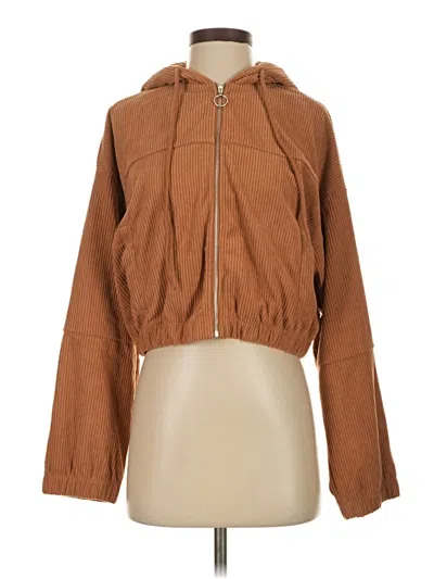 Pre-owned Hyfve Cardigan Sweater In Brown