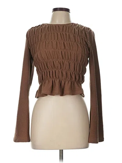 Pre-owned Hyfve Cardigan Sweater In Brown