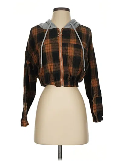 Pre-owned Hyfve Cardigan Sweater In Brown