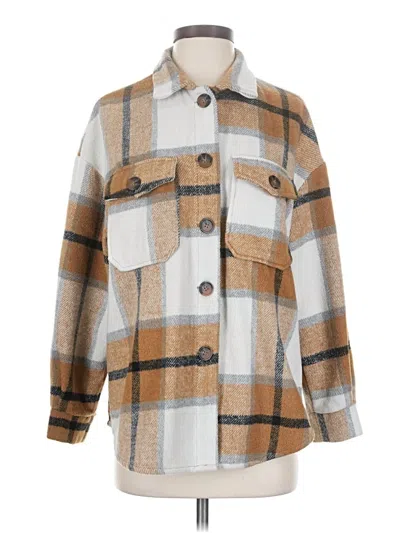 Pre-owned Hyfve Cardigan Sweater In Tan