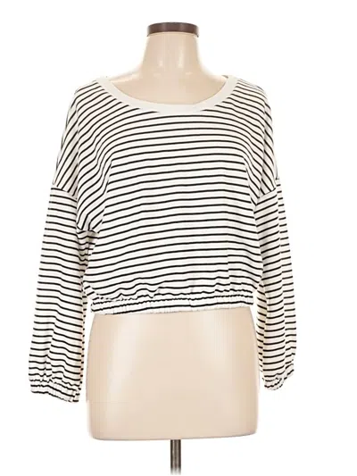 Pre-owned Hyfve Cardigan Sweater In White