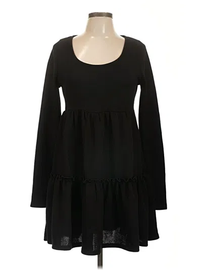 Pre-owned Hyfve Casual Dress In Black