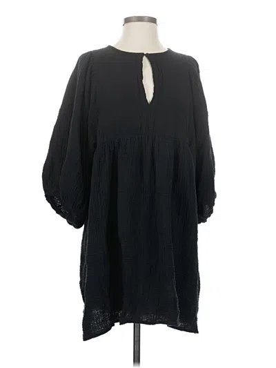Pre-owned Hyfve Casual Dress In Black