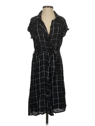 Pre-owned Hyfve Casual Dress In Black