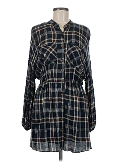 Pre-owned Hyfve Casual Dress In Blue