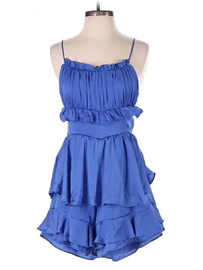 Pre-owned Hyfve Casual Dress In Blue