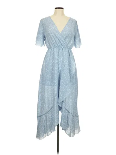 Pre-owned Hyfve Casual Dress In Blue