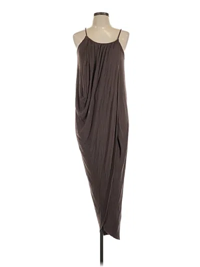 Pre-owned Hyfve Casual Dress In Brown
