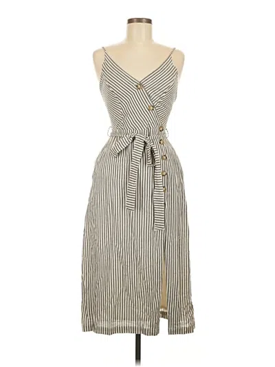 Pre-owned Hyfve Casual Dress In Gray