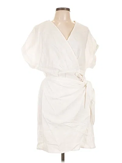 Pre-owned Hyfve Casual Dress In Ivory