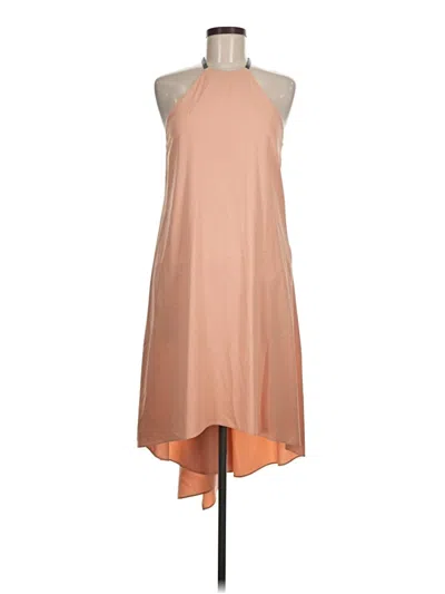 Pre-owned Hyfve Casual Dress In Tan