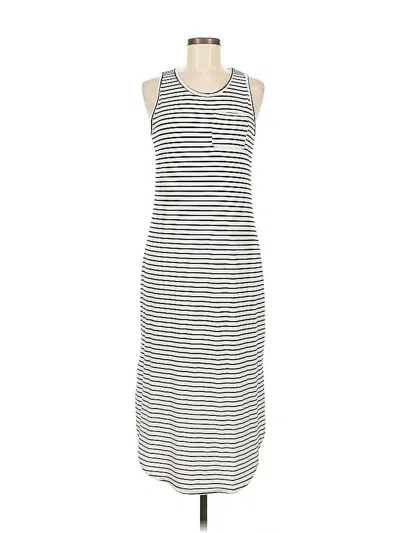Pre-owned Hyfve Casual Dress In White