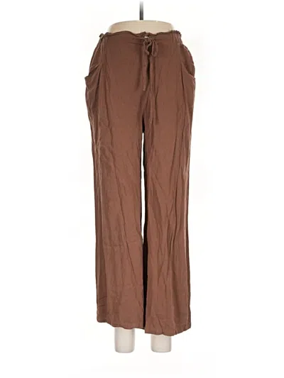 Pre-owned Hyfve Casual Pants In Brown
