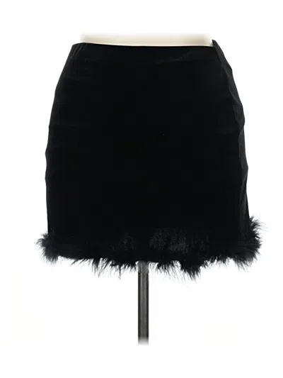 Pre-owned Hyfve Casual Skirt In Black