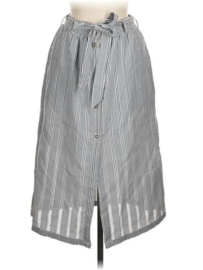 Pre-owned Hyfve Casual Skirt In Gray