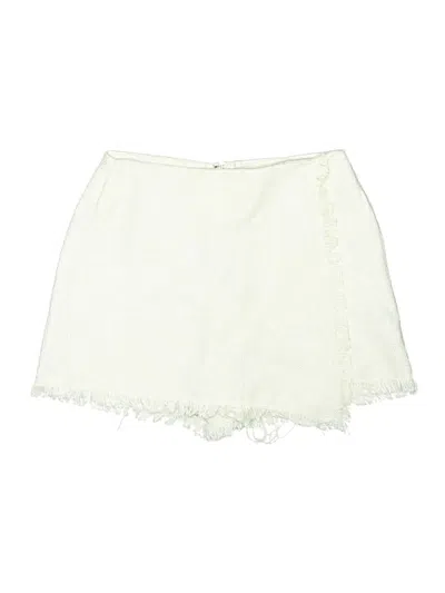 Pre-owned Hyfve Casual Skirt In White