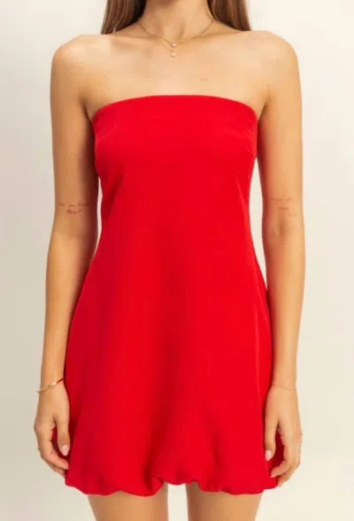 Hyfve Cherry Blossom Mini Dress In Red