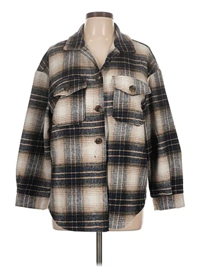 Pre-owned Hyfve Coat In Brown