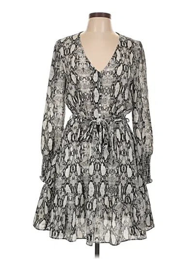 Pre-owned Hyfve Cocktail Dress In Gray