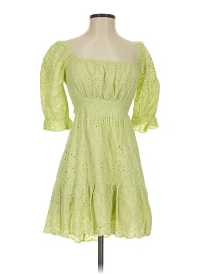 Pre-owned Hyfve Cocktail Dress In Green