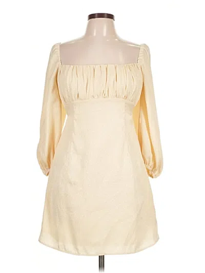 Pre-owned Hyfve Cocktail Dress In Ivory