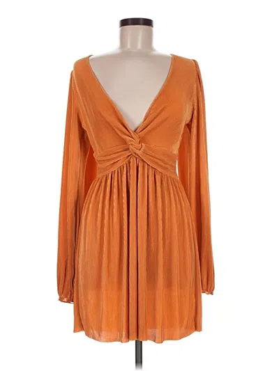 Pre-owned Hyfve Cocktail Dress In Orange
