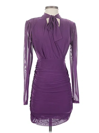 Pre-owned Hyfve Cocktail Dress In Purple