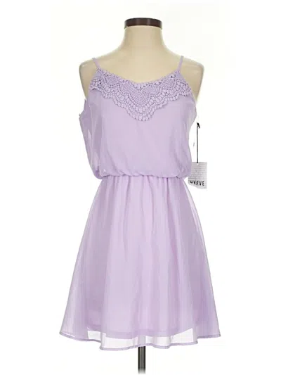 Pre-owned Hyfve Cocktail Dress In Purple
