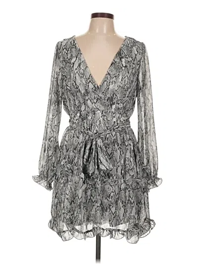 Pre-owned Hyfve Cocktail Dress In Silver